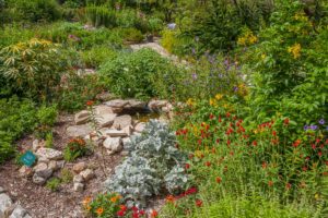 Water feature in the Old-fashioned Garden