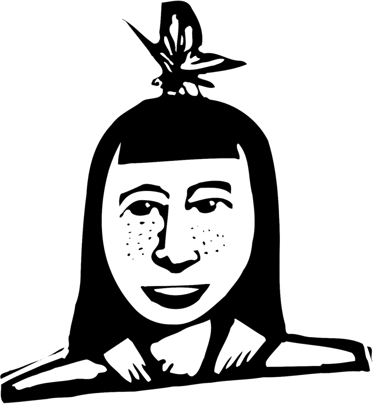 shutterstock_131268188 girl butterfly